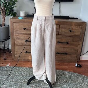 Aritzia Effortless Linen Pant